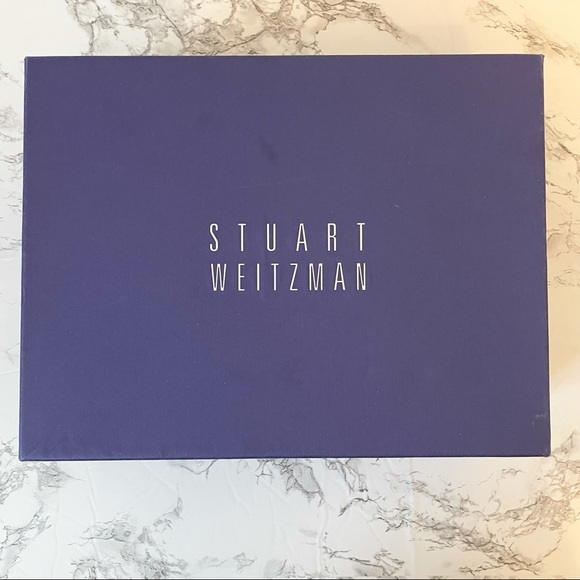 *STUART WEITZMAN* Today Sand Gold Glitter Wedges - Picture 12 of 13